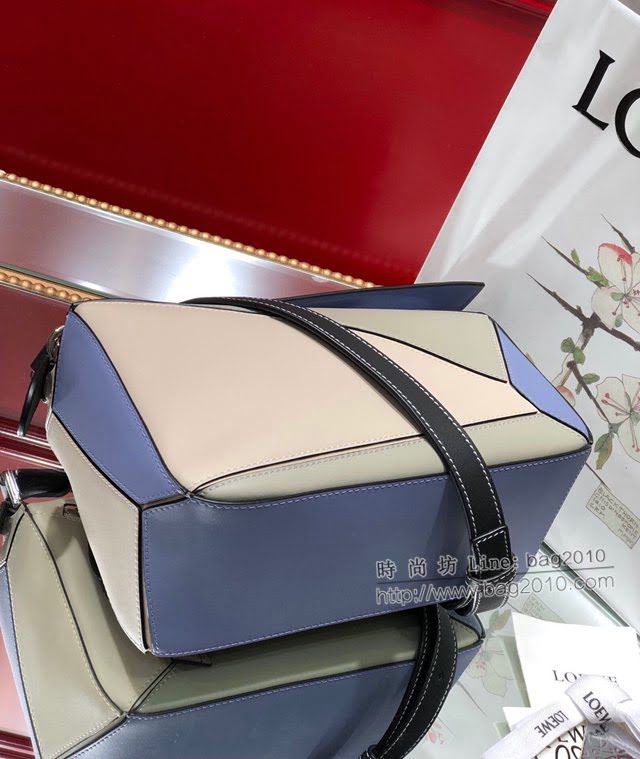 LOEWE包包 羅意威小號Puzzle拼接手提斜挎包 10172  tcl1266